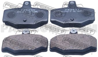 0201N16R PAD KIT, DISC BRAKE, REAR