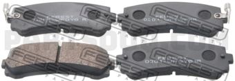 0201WFGY61R PAD KIT, DISC BRAKE, REAR