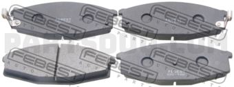 0201Y60F BRAKE PAD SET, DISC BRAKE