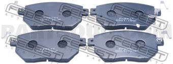 0201Z50F PAD KIT, DISC BRAKE, FRONT