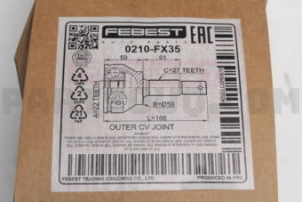 0210FX35 OUTER CVJ 22X59X27