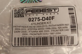 0275D40F CYLINDER KIT