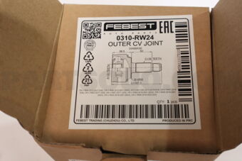0310RW24 OUTER CV JOINT 33X68X30