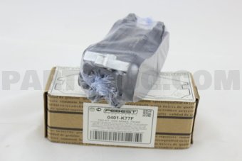 0401K77F PAD KIT, DISC BRAKE, FRONT