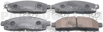 0401KB4TF PAD KIT, DISC BRAKE, FRONT