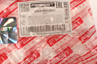 0498NHUB01 WHEEL HUB NUT