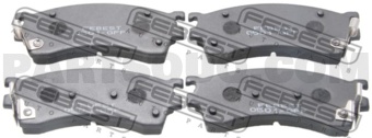 0501GFF PAD KIT, DISC BRAKE, FRONT