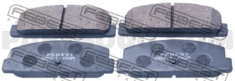 0501GGR PAD KIT, DISC BRAKE, REAR