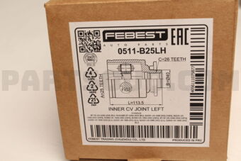 0511B25LH INNER JOINT LEFT 25X40X26