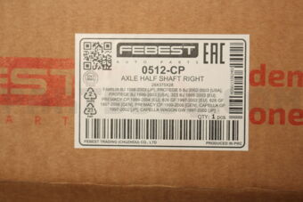 0512CP RIGTH SHAFT 28X375X28