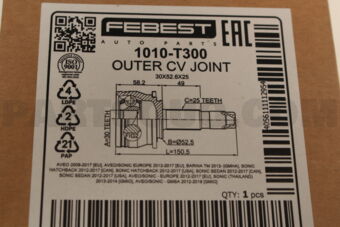1010T300 CV-JOINT
