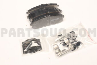 1201DN8F FEBEST PAD KIT, DISC BRAKE, FRONT - KIT