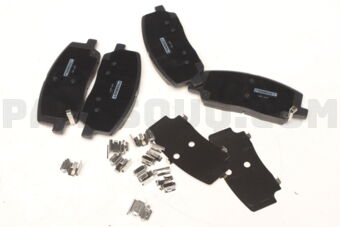 1201JX1F PAD KIT, DISC BRAKE, FRONT - KIT (INCLUDING FITTING KIT)