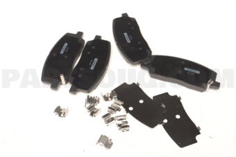 1201JX1F PAD KIT, DISC BRAKE, FRONT - KIT (INCLUDING FITTING KIT)