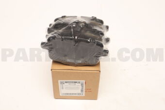 1901F10R PAD KIT, DISC BRAKE, REAR