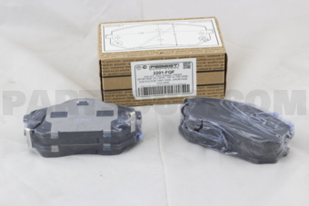 2201FQF PAD KIT, DISC BRAKE, FRONT - KIT