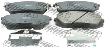 2201FQF FEBEST PAD KIT, DISC BRAKE, FRONT - KIT