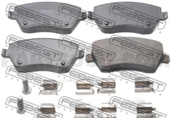 2401CLIF PAD KIT, DISC BRAKE, FRONT - KIT