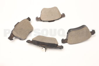 2701XC90F PAD KIT, DISC BRAKE, FRONT