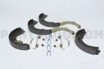 2902DIVR SHOE KIT, REAR BRAKE - KIT