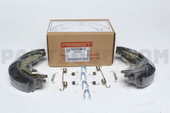 2902DIVR SHOE KIT, REAR BRAKE - KIT