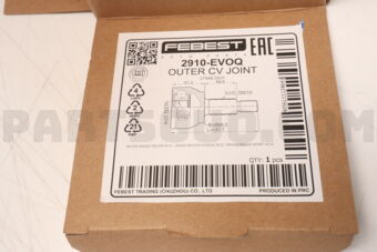 2910EVOQ OUTER CV JOINT 27X68.3X31