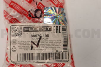 88570198 FEBEST RETAINER CLIP