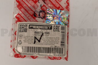 88570198 RETAINER CLIP