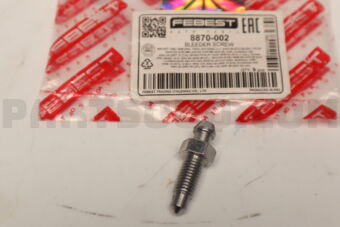 8870002 BLEEDER SCREW