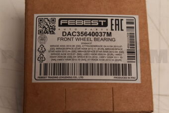 DAC35640037M FRONT WHEEL BEARING 35X64X37