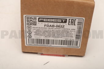 FDAB062Z REAR ARM BUSHING REAR UPPER ARM