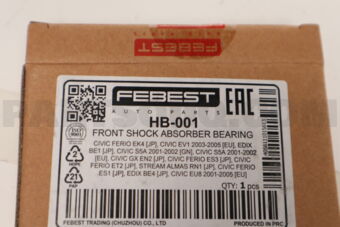 HB001 FRONT SHOCK ABSORBER BEARING