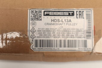 HDSL13A CRANKSHAFT PULLEY ENGINE L13A