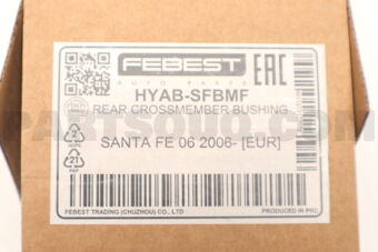 HYABSFBMF REAR CROSSMEMBER BUSHING