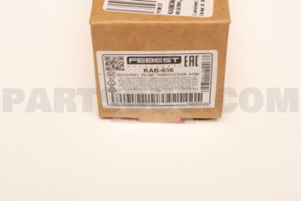 KAB036 BUSHING, REAR TRANSVERSE ARM