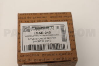 LRAB045 ARM BUSHING REAR LOWER ARM