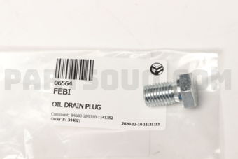 06564 OIL DRAIN PLUG