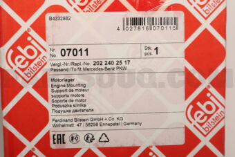 07011 ENGINE MOUNTING FRT LH W202