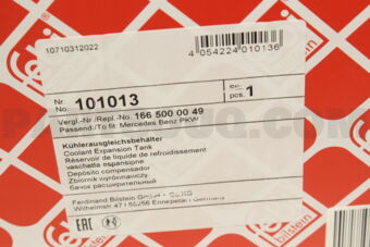 101013 EXPANSION TANK-M(W166)