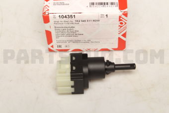 104351 BRAKE LIGHT SWITCH/AUD/SEAT