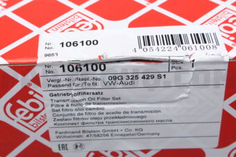106100 HYDRAULIC FILTER SET-VW/AUDI