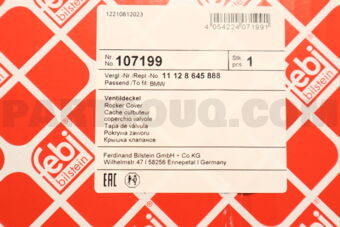 107199 ROCKER COVER-E90/E87