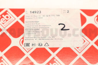 14923 RUBBER MTG CONTROL ARM E36/E46