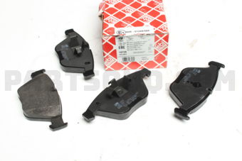 16728 BRAKE PAD SET-FRONT/E90-325D