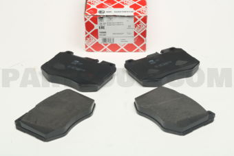 16986 BRAKE PAD FRONT-C(W205)