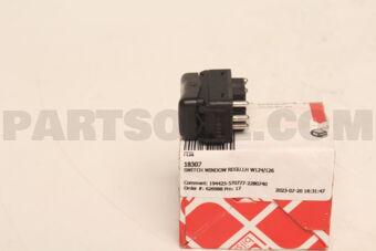 18307 SWITCH WINDOW REGU.LH W124/126