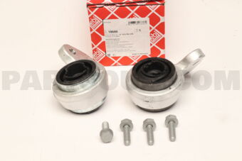 18686 REP KIT BUSH-SET W/AL.BKT/E46