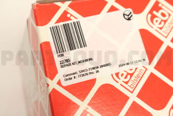 22785 REPAIR KIT,WISHBONE