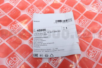 45986 HOSE/RADIATOR-E70/4.8