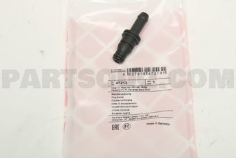 47213 SOCKET/BY PASS HOSE-W221/W203